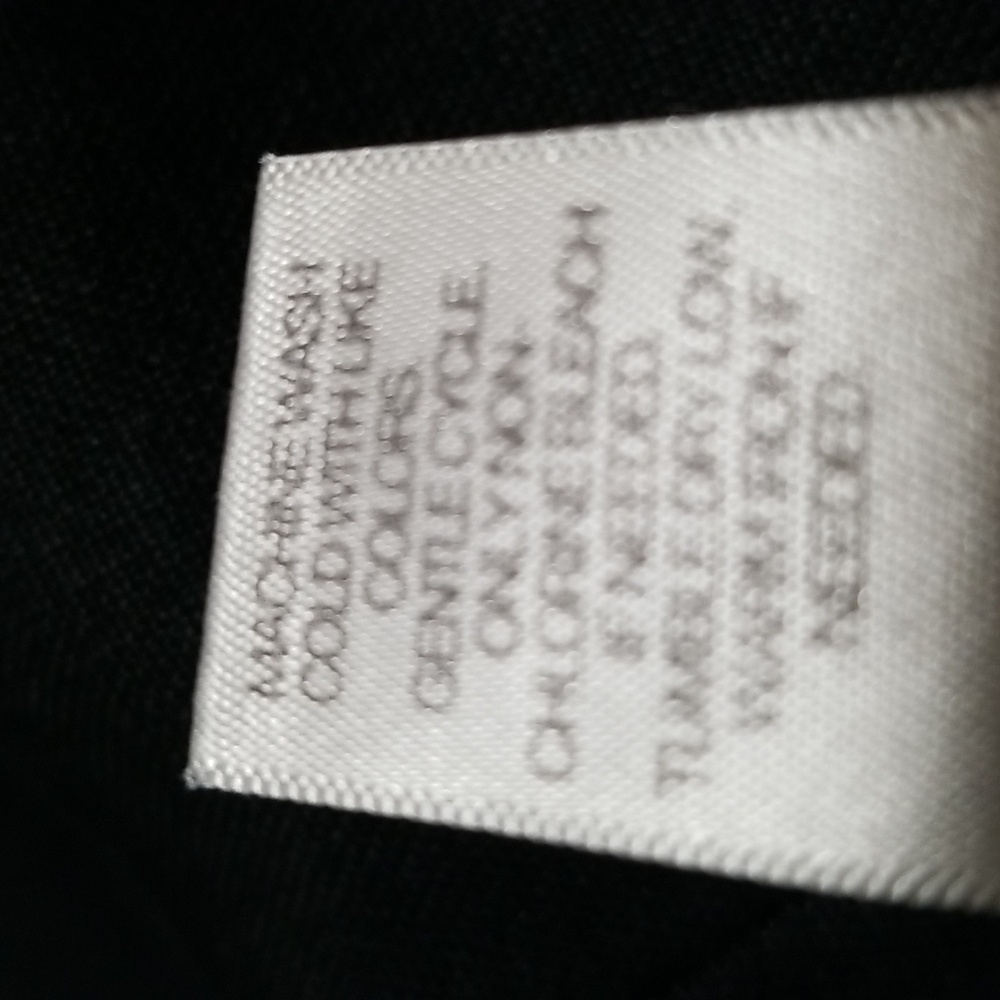 EUC J. Jill Black Linen Cropped Pants Size L - Picture 7 of 8